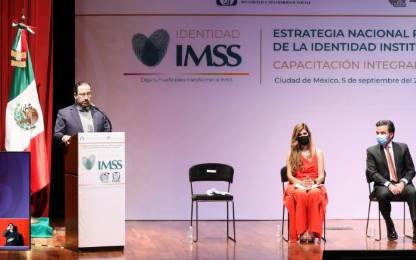 Firman iniciativa para fortalecer identidad institucional y sindical del IMSS 
