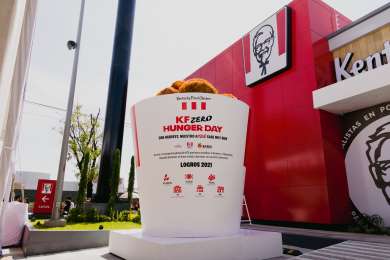 KFC y la Red de Bancos de Alimentos de Mxico celebran iniciativa para combatir el hambre
