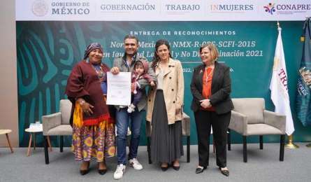 STPS reconoce a 188 centros de trabajo en Igualdad Laboral y No Discriminacin