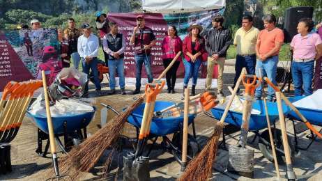 Inicia programa que promueve la limpieza y conservacin de reas con valor ambiental