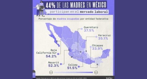 Propone IMCO impulsar programas escalonados para regresar al mercado laboral despus de la maternidad