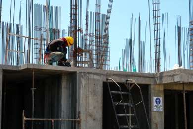 Personal ocupado en empresas constructoras total creció 0.5% en marzo