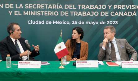 Mxico y Canad fortalecen cooperacin mutua en materia laboral