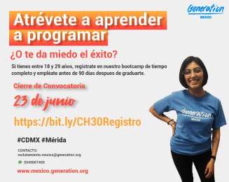 Generation Mxico imparte cursos para fortalecer habilidades digitales de mujeres yucatecas