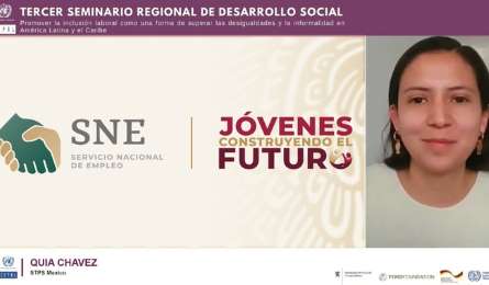 Participa subsecretaria de Empleo en tercer Seminario Regional de Desarrollo Social de la CEPAL