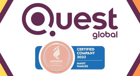 Quest Global Espaa gana el Premio Dragon MAGIC FAMILIES 2023 de Awards of Happiness por su Compromiso con la Conciliacin