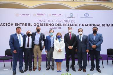Firman convenio para reactivar economa y conservar empleos en Tlaxcala