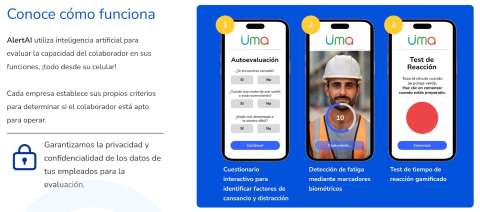 Selfie para Instagram? No, AlertAI es la instantnea que detecta fatiga laboral