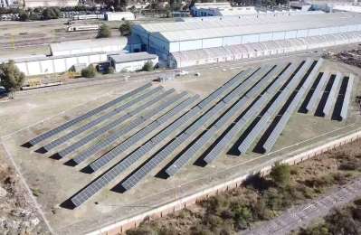Alstom apuesta por la sostenibilidad con energa solar en su planta de Sahagn 
