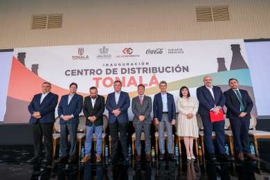 Arca Continental inaugura centro de distribucin en Jalisco, con proyeccin de 1,200 empleos directos e indirectos