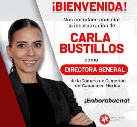 Designan a Carla Bustillos nueva directora general de la Cmara de Comercio de Canad en Mxico