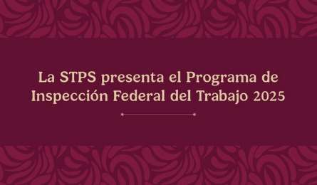 Con nuevo programa de inspeccin, la STPS fortalecer la supervisin de condiciones laborales