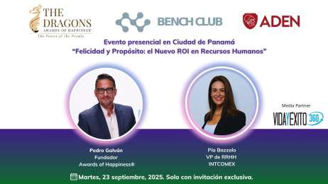 BenchClub y Awards of Happiness juntos en Panam liderando el evento: Felicidad y Propsito: el Nuevo ROI en Recursos Humanos