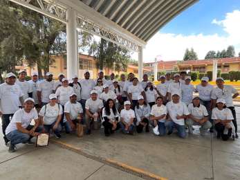 Volkswagen de Mxico y PPG renuevan espacios escolares en Puebla