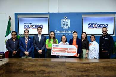 Fundacin Deacero promueve salud, seguridad y apoyo social en Guadalupe con tres donativos 