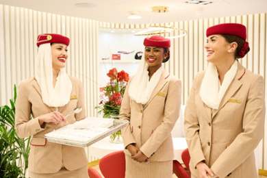 Emirates reclutar� en M�xico: busca tripulantes de cabina para su equipo global