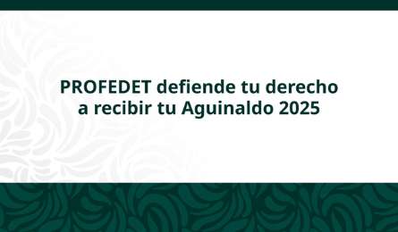 Aguinaldo debi� pagarse antes del 20 de diciembre y es un derecho irrenunciable