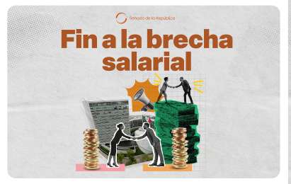 Senado aprueba reforma para reconocer la brecha salarial como violencia laboral