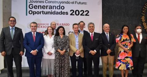 Reconocen a empresas por su participacin en el Programa Jvenes Construyendo el Futuro