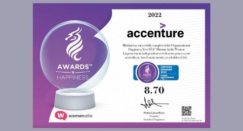 Obtiene Accenture Mxico su segundo Awards of Happiness