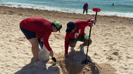 Promueven limpieza de playas de Cancn