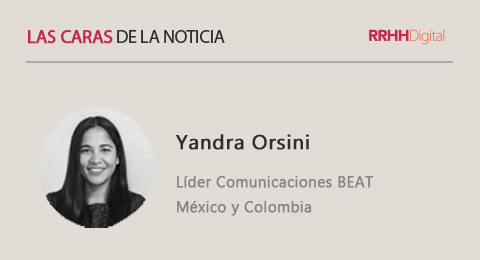 Yandra Orsini, Lder Comunicaciones BEAT Mxico y Colombia